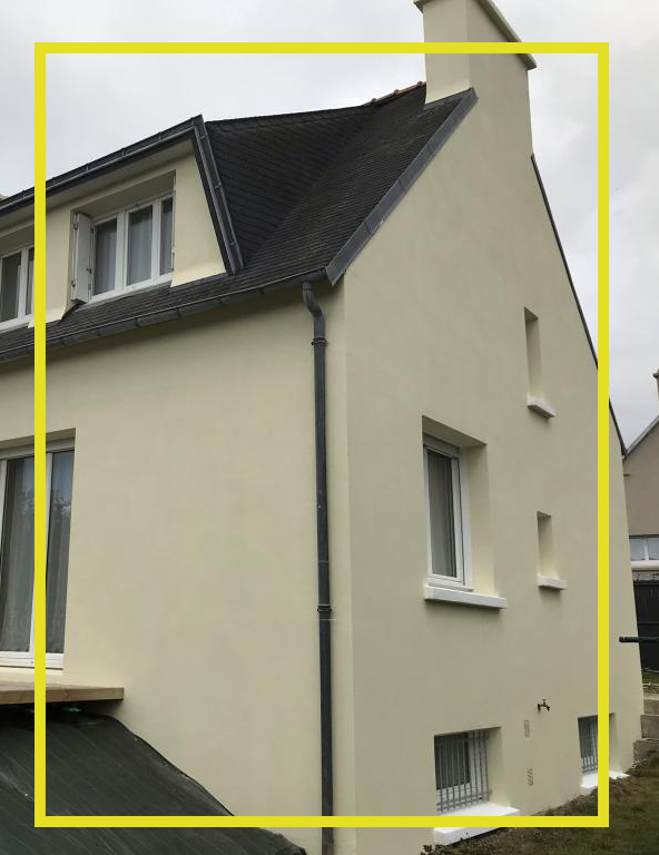 entreprise ravalement facade Rosnoen